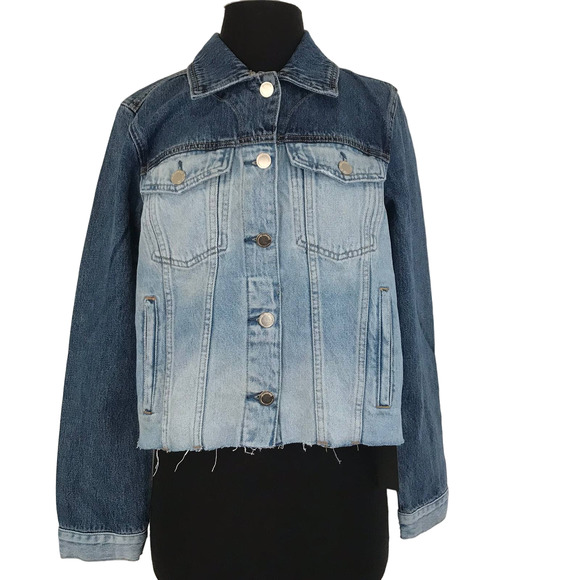NWT BLANK NYC Chaser Jean Denim Jacket Small - Picture 1 of 8